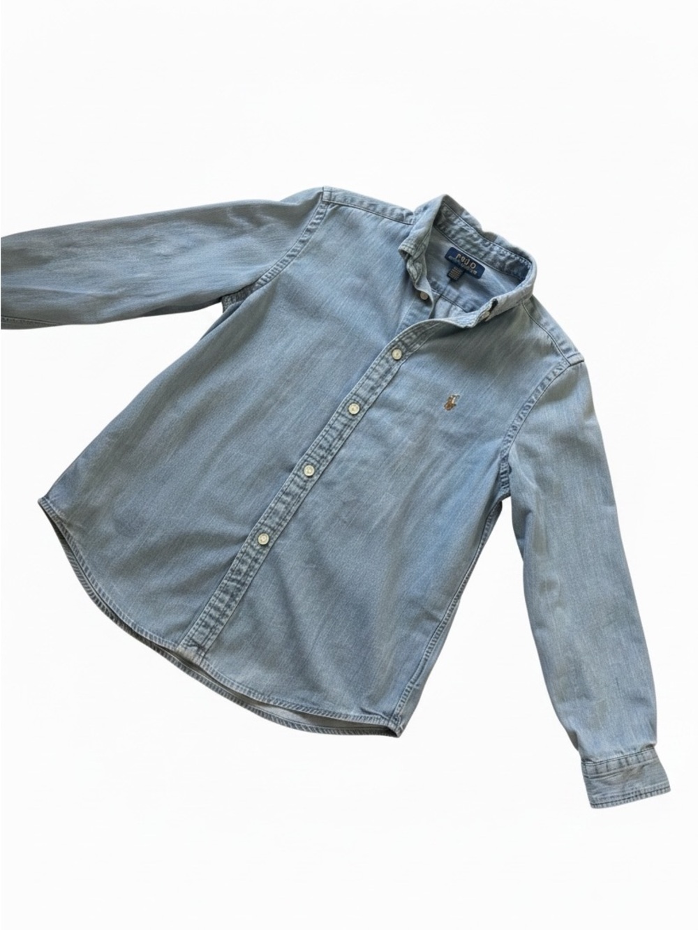 Polo Ralph Lauren Boys Light Blue Denim Shirt